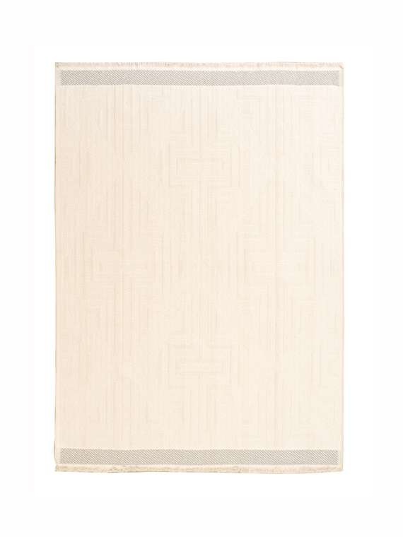 Ковер Kilim Frame 160х230 бежевого цвета 