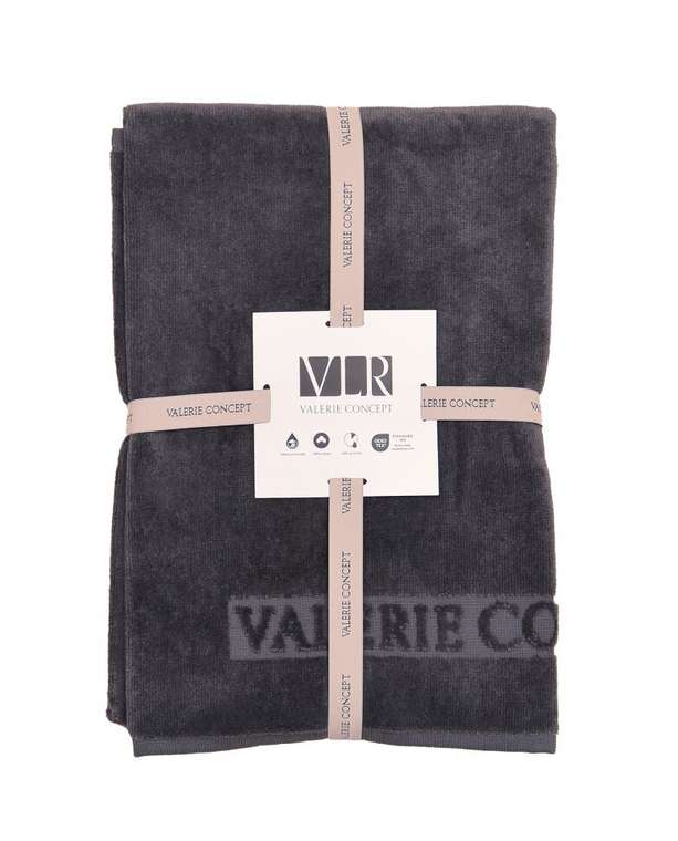 Полотенце VT S2 темно-серого цвета