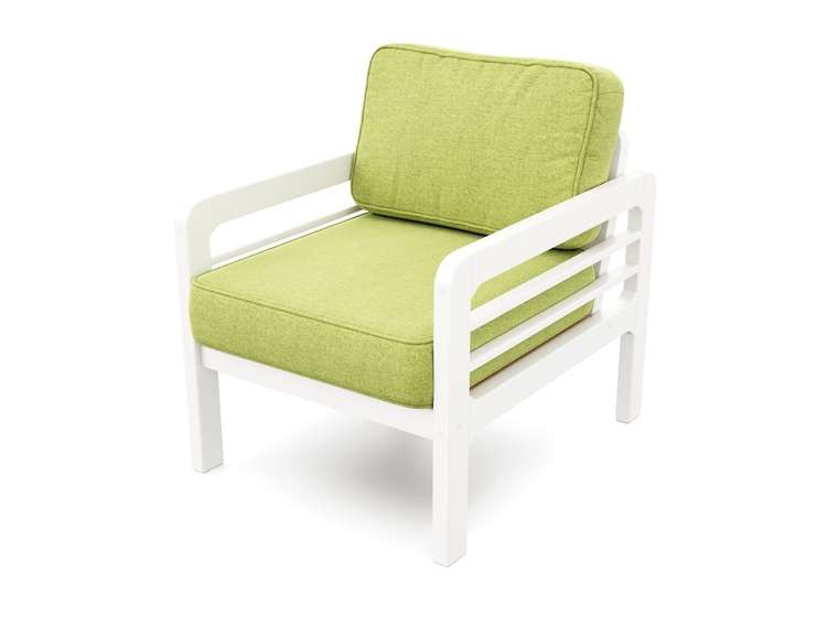 Кресло Бергер светло-зеленого цвета