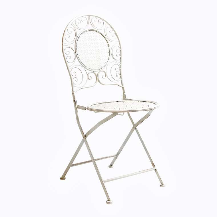 Складной стул «Монсо» (белый антик)
