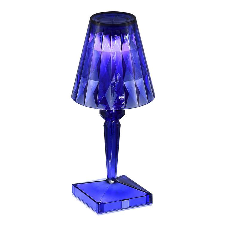 Прикроватная лампа ST-Luce Синий/Синий LED 1*3W 3000K/4000K/6000K SPARKLE