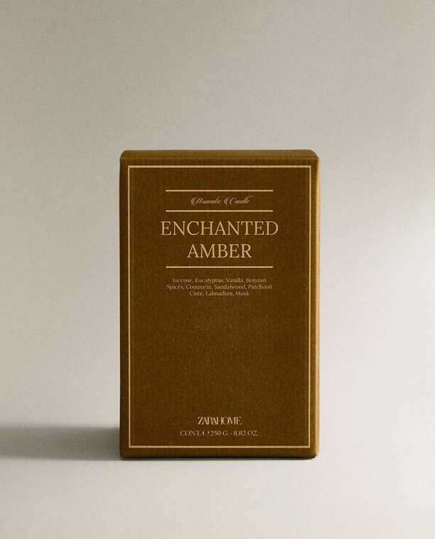 Ароматическая свеча зачарованного янтаря (250 г)