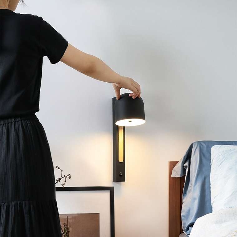 Светодиодное бра VIC WALL Black