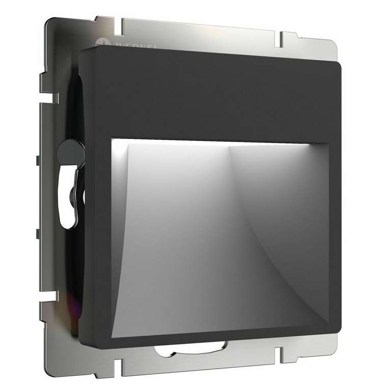 Встраиваемая LED подсветка черный WL08-BL-01-LED Встраиваемые механизмы черные