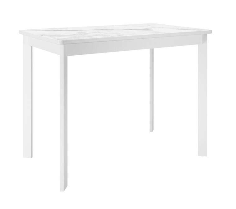 Раздвижной обеденный стол DikLine LK90 белого цвета