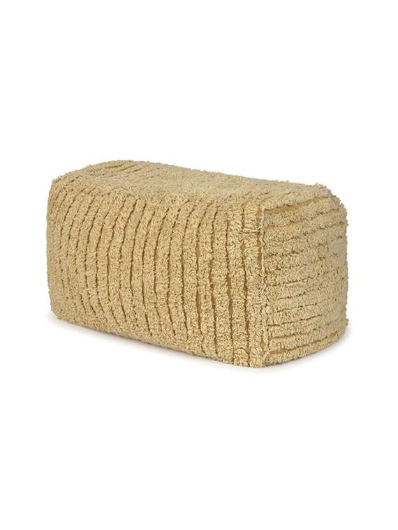 Подушка-пуф Стог сена бежевого цвета