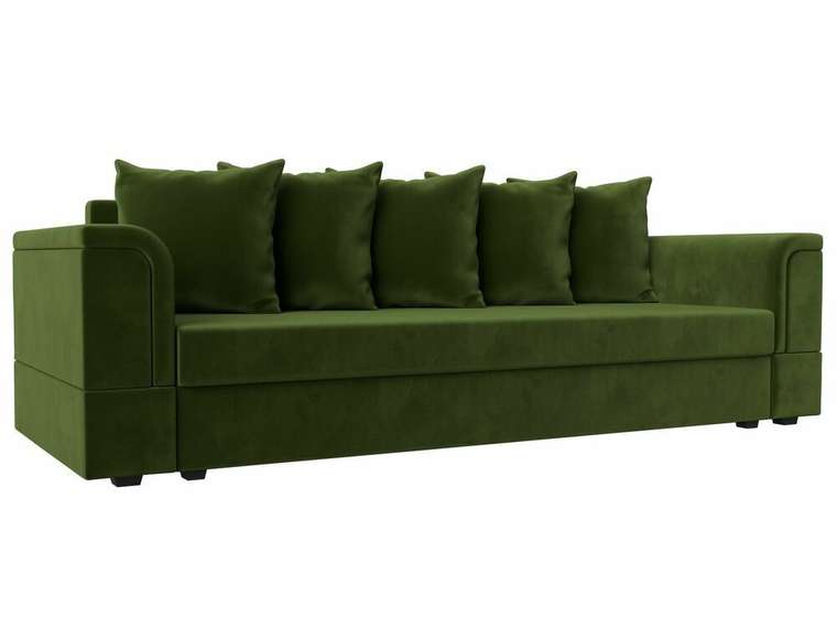 Диван-кровать Лига 005 зеленого цвета 