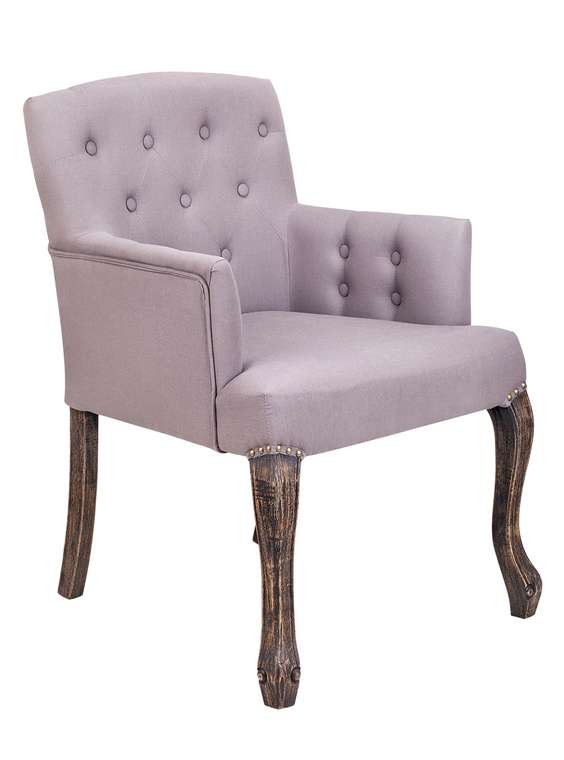 Классические кресла Deron серо-фиолетового цвета