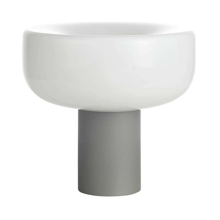 Прикроватная лампа ST-Luce Серый/Молочный LED 1*5W 3000K RIPPLE
