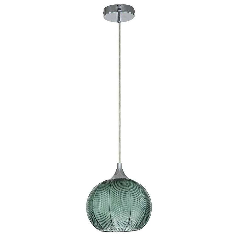 Подвесной светильник Pion 10194/1S Green (стекло, цвет зеленый)