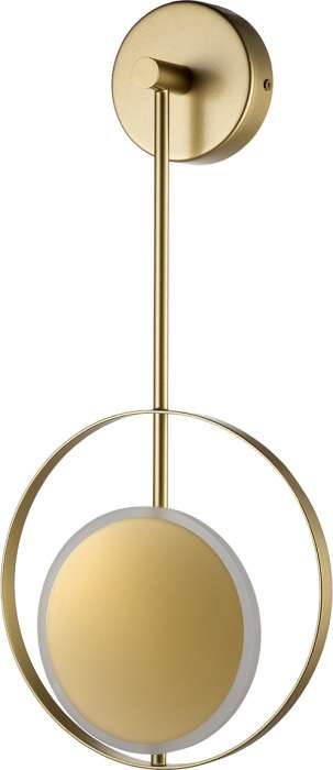 Бра светодиодный Escada Hypnosis 10206/SG LED Gold 7Вт, металл, золото