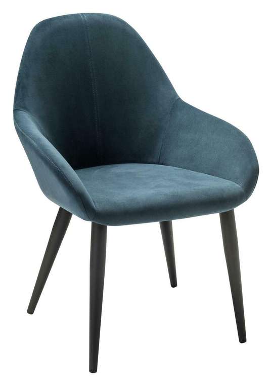 Стул-кресло Kent Diag темно-синего цвета