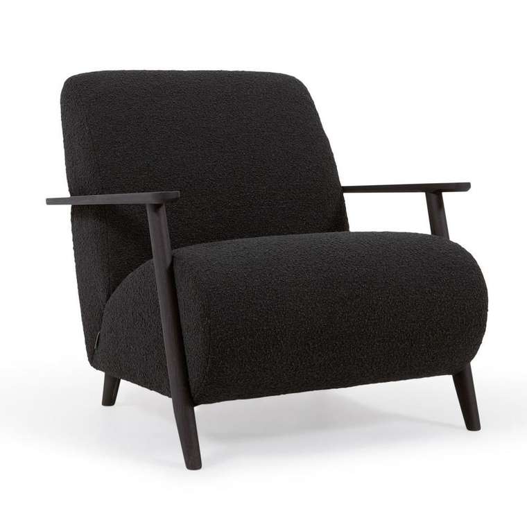 Кресло Marthan черного цвета