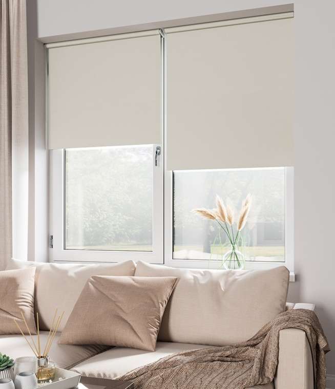 Мини Ролета Блэкаут 47х175 экрю