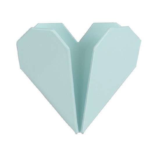 Крючок 'Origami Heart' (разные цвета) / Голубой