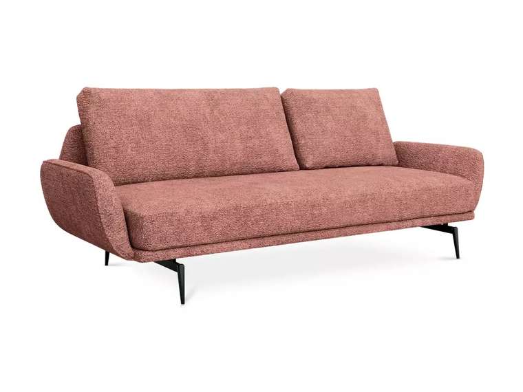 Диван Ispani красного цвета правый