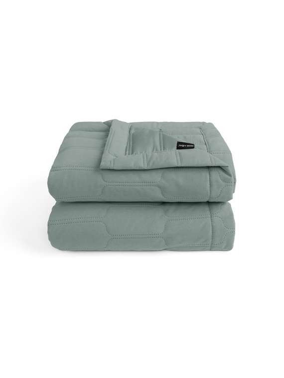Покрывало Base Sun 220x240 зеленого цвета