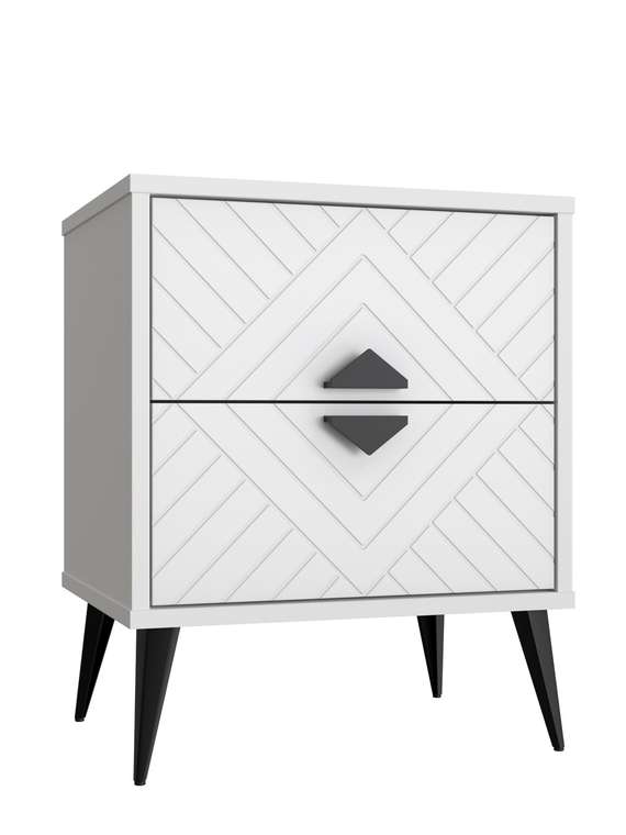 Тумба прикроватная Астрид АР-04 белого цвета