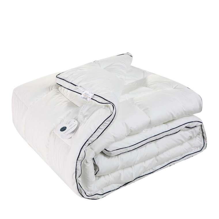 Одеяло Care 195х215 белого цвета