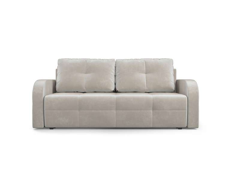 Прямой диван-кровать Марсель 3 светло-бежевого цвета