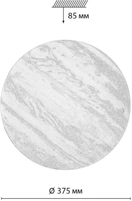Настенно-потолочный светильник Sonex Jupiter 7724/DL пластик/мульти LED 48Вт 3000-6000К D400 IP43 пульт ДУ