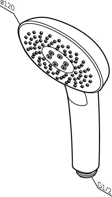 Душевая лейка Spirit V2.0