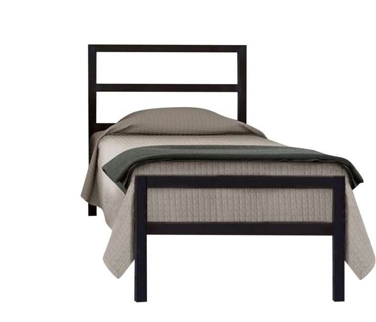 Кровать Аристо 90х200 черного цвета