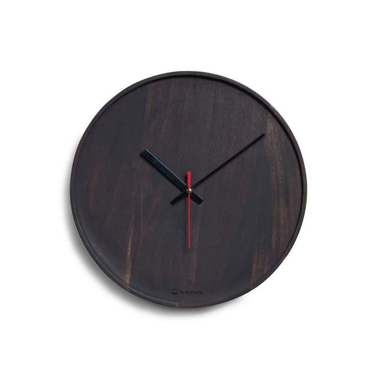 Настенные часы Zakie черно-коричневого цвета