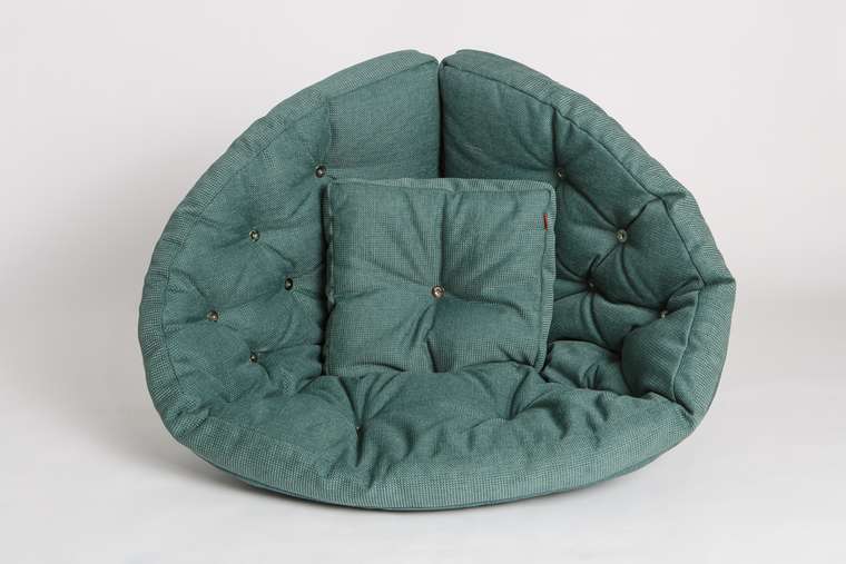 Кресло-трансформер Seashell зеленого цвета