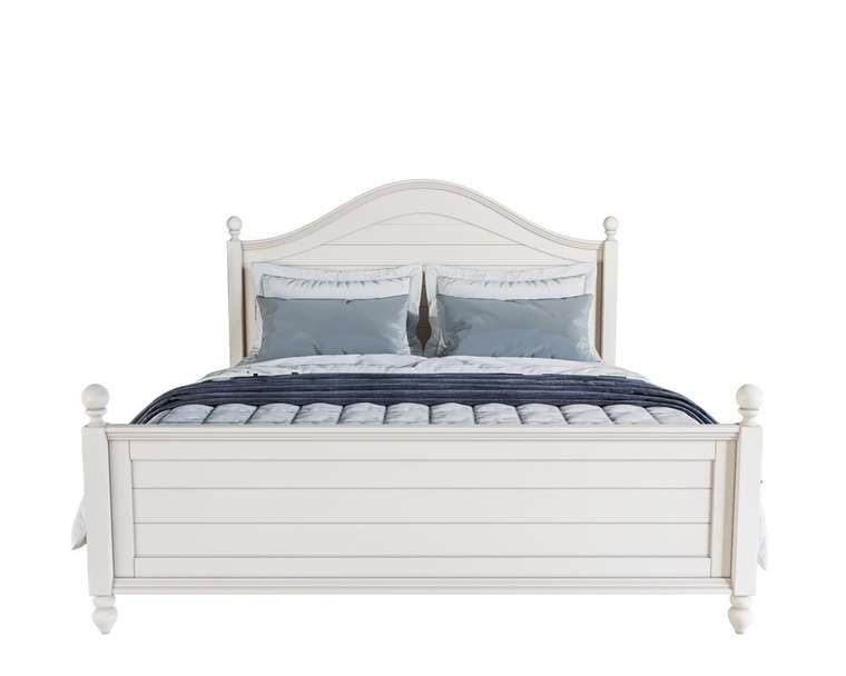 Кровать Odri 180х200 молочного цвета