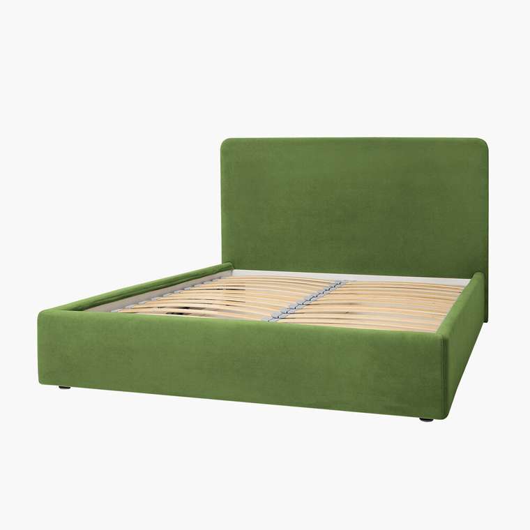 Кровать Cozy 180х200 зеленого цвета с подъёмным механизмом