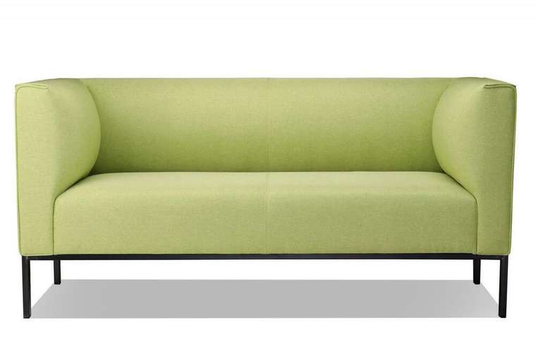 Прямой диван Эриче Комфорт зеленого цвета