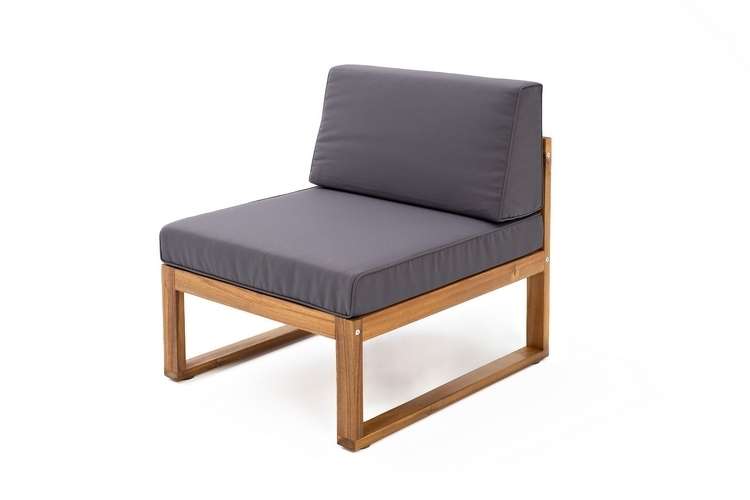 Кресло Bоока серого цвета