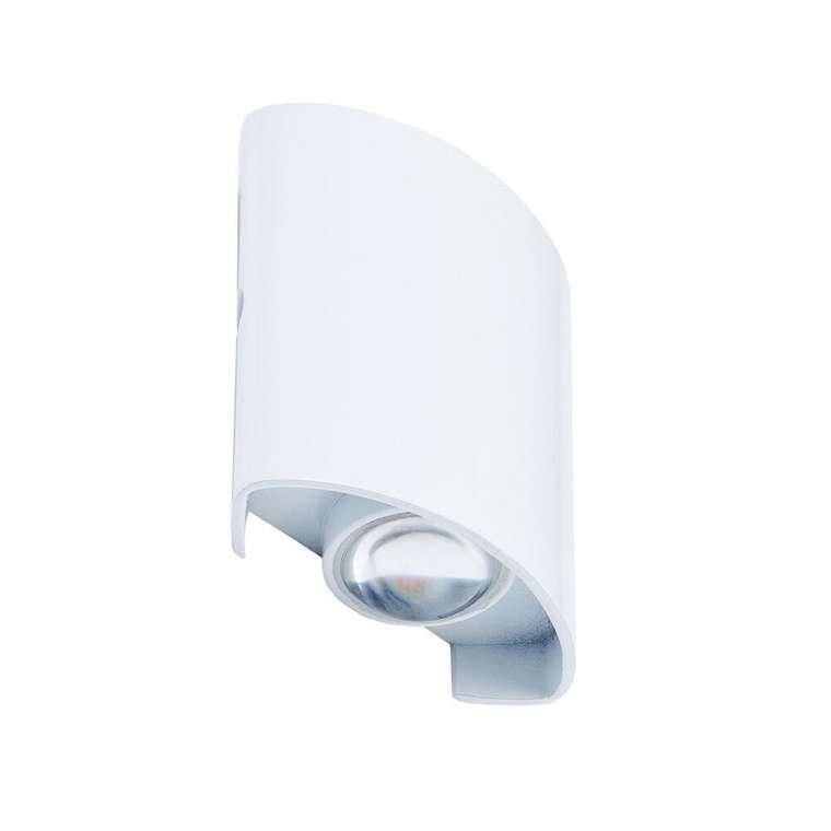Светильник настенный LED 2x1W 4200K Белый 220V IP54 IL.0014.0001-2 WH