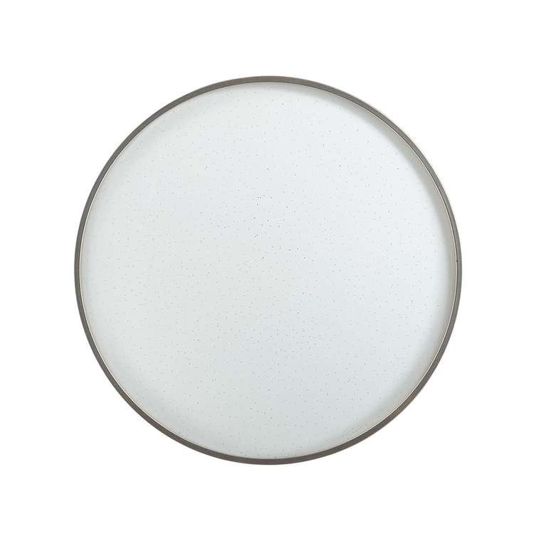 Светодиодный настенно-потолочный светильник Geta silver M белого цвета
