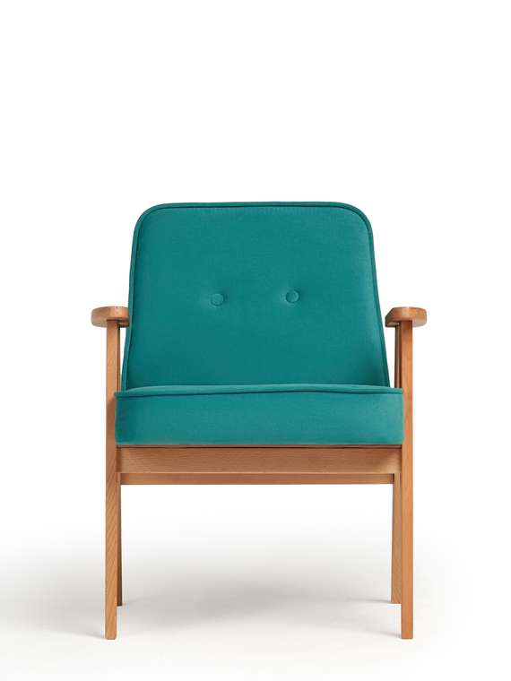 Кресло Несс голубого цвета