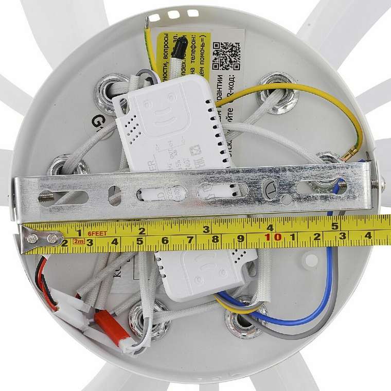Потолочная люстра Fortuna LED LAMPS 81107/2C (акрил, цвет белый)