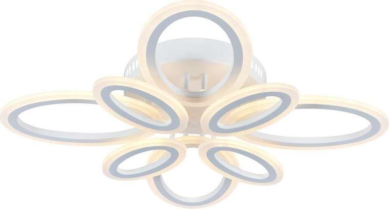 Потолочная люстра 10207/8LED (акрил, цвет белый)