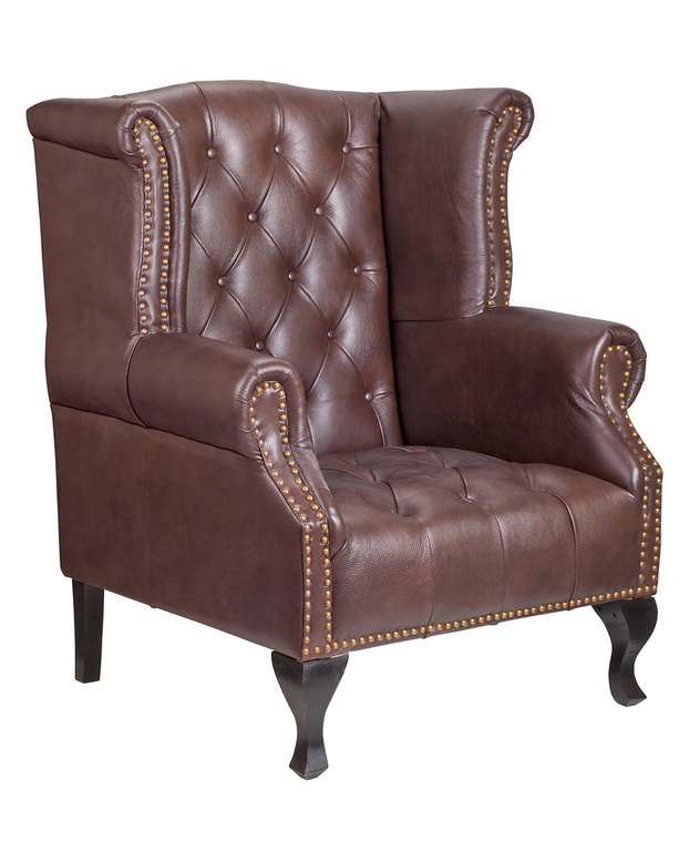 Кресло Royal brown коричневого цвета