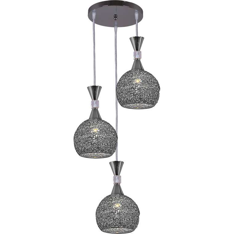 Подвесной светильник 02052-0.4-03 SL (металл, цвет серебро)