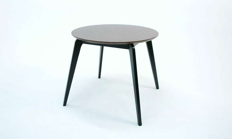 Обеденный стол Arki К 90 черно-коричневого цвета
