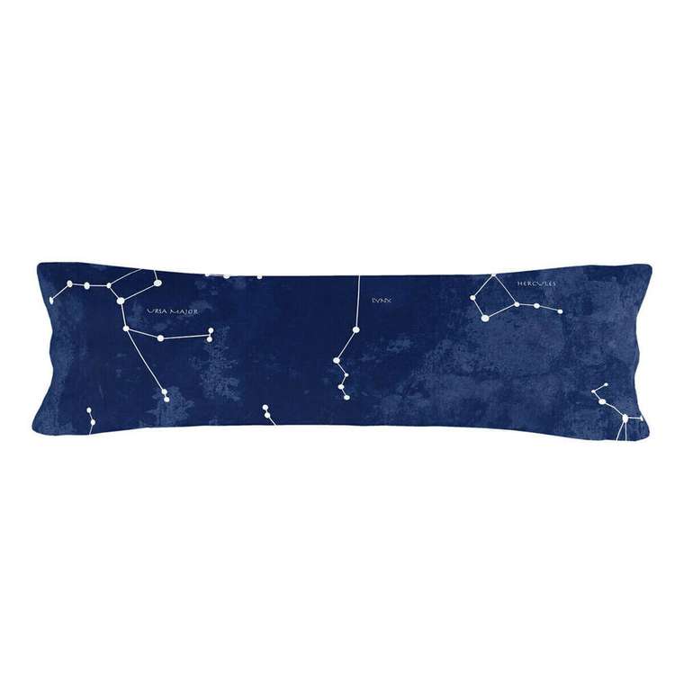 Наволочка Blanc Cosmos 45x125 темно-синего цвета