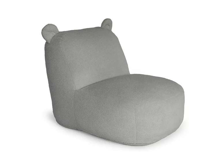 Кресло Rofl mid серого цвета