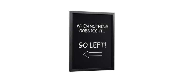 Картина "When Nothing Goes Right..."