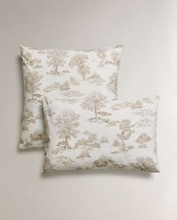 Toile de Jouy лесная наволочка