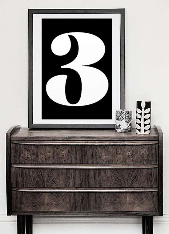 Постер "№3 "