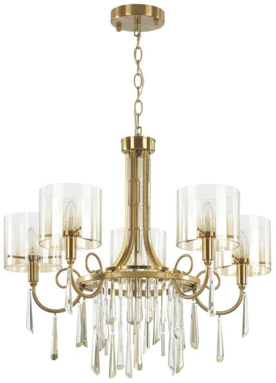 Подвесная люстра Odeon Light Nicole 4886/5 с подвесками