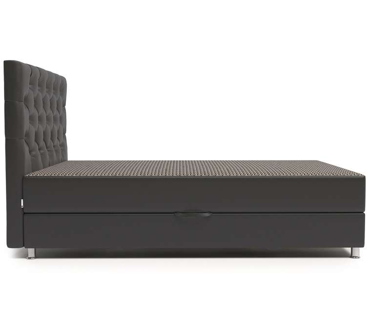 Кровать тахта Шармэль Люкс 90х198 коричневого цвета с подъемным механизмом