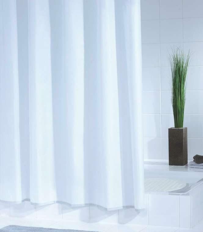 Штора для ванных комнат Standard 180х240 белого цвета