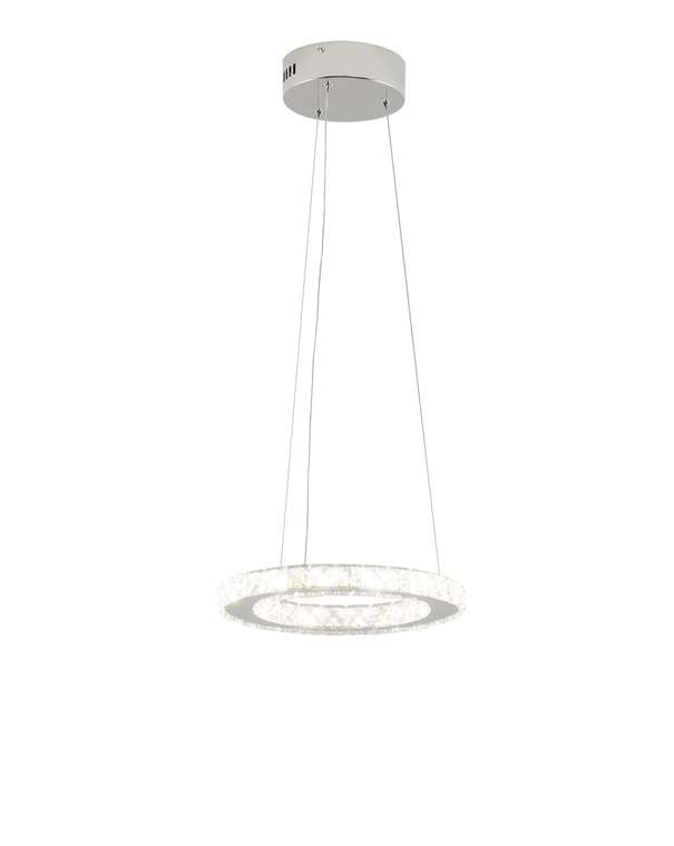 Подвесной светодиодный светильник Edito серого цвета